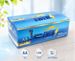 Kalem Pil AA 1,5 V 60'lı Paket 