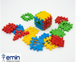 Ev Lego Geçmeli Yapı Blokları 