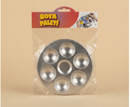 Metal Palet Yuvarlak 