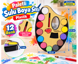 Paletli Sulu Boya Seti (15*21,5 cm)