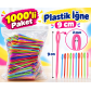 Plastik İğne 9 CM 1000'li Paket (±)