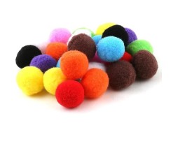 Ponpon Mat Büyük Boy (12'li)