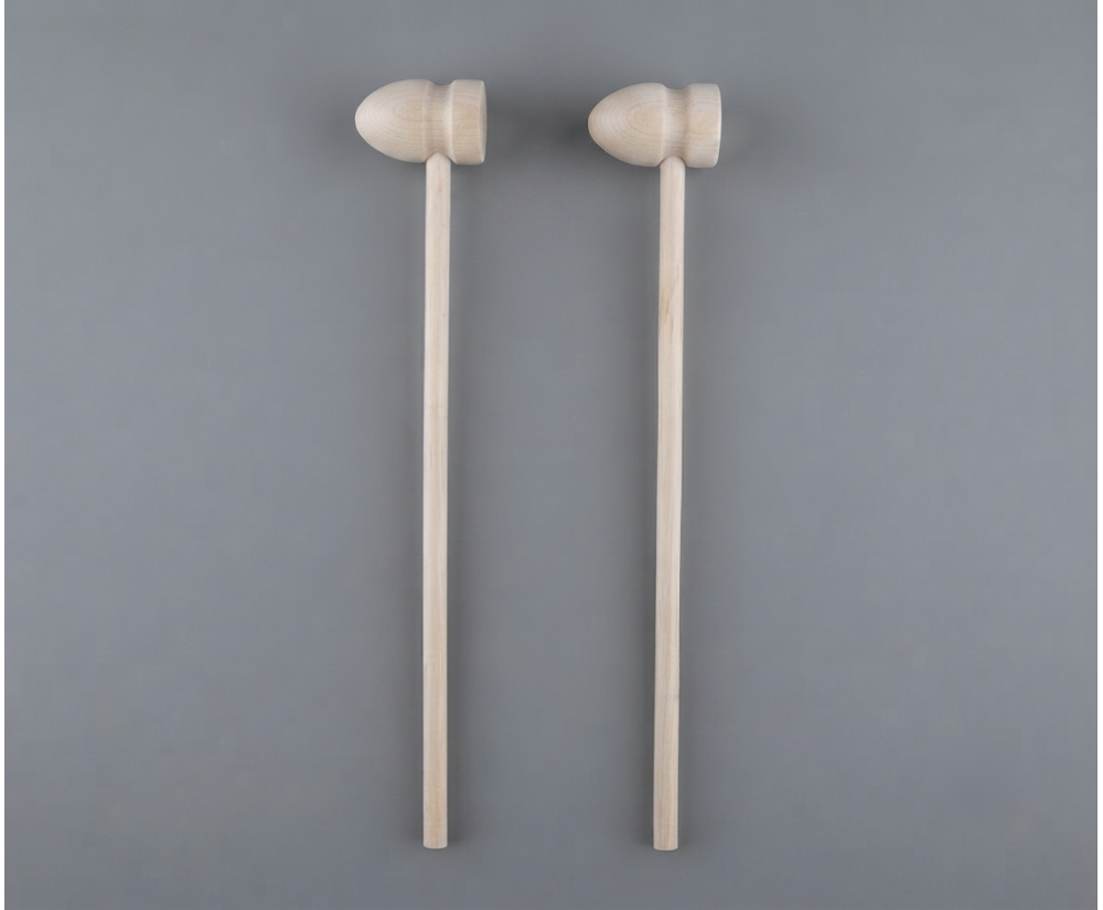 Ahşap Ritim Çubuğu 25 CM - 2'li Set 12'li Paket