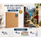 Sayılarla Boyama Tuval Seti 30x40 