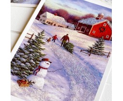 Simli Kartpostal 10'lu