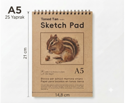Sketch Pad A5 25 Yaprak 
