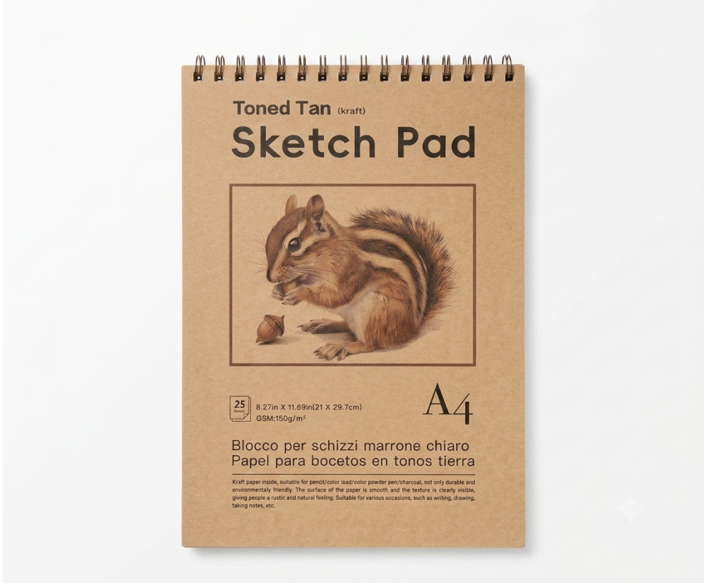 A4 Sketch Pad 25 Yaprak 