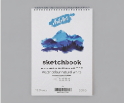 Sketchbook Water Colour 300 GR A4 12 Yaprak 