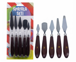 Spatula Seti Çelik 5 Parça