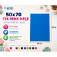 Keçe 50X70 Tek Renk 10'lu
