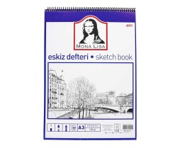 Eskiz Defteri Üstten Telli A3