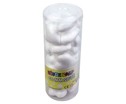 Köpük Kalp 60 MM 20 Adet