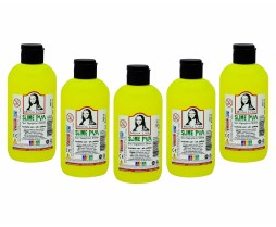 Sıvı Yapıştırıcı Slime Fosforlu Sarı 250 ML