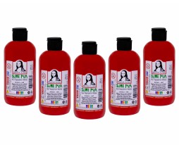 Sıvı Yapıştırıcı Slime Kırmızı 250 ML