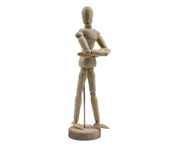 Ahşap İnsan Modeli 30 cm 12 İnç *50