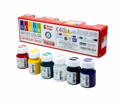 Kumaş Boyası 25 ML 6 Renk