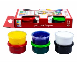 Parmak Boyası 6 Renk