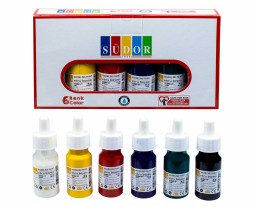 Ebru Boyası 25 ML 6 Renk