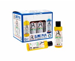 Sıvı Yapıştırıcı Slime Sarı 12 Adet