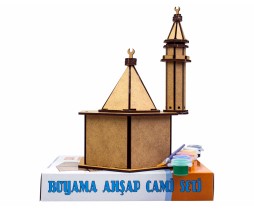 Boyama Ahşap Cami Seti