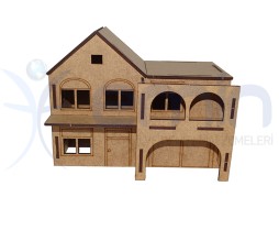 Ahşap Konak Ev (Demonte)