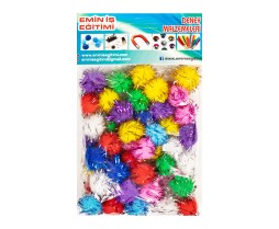 Ponpon Simli Orta Boy 20 ml (1000'Li)