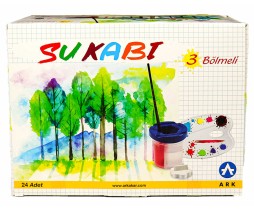 Su Kabı 4 Bölmeli (12'li)